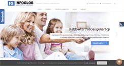 Desktop Screenshot of infoglob.eu